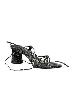 Jeffrey Campbell Xifeng Snakeskin Sandal