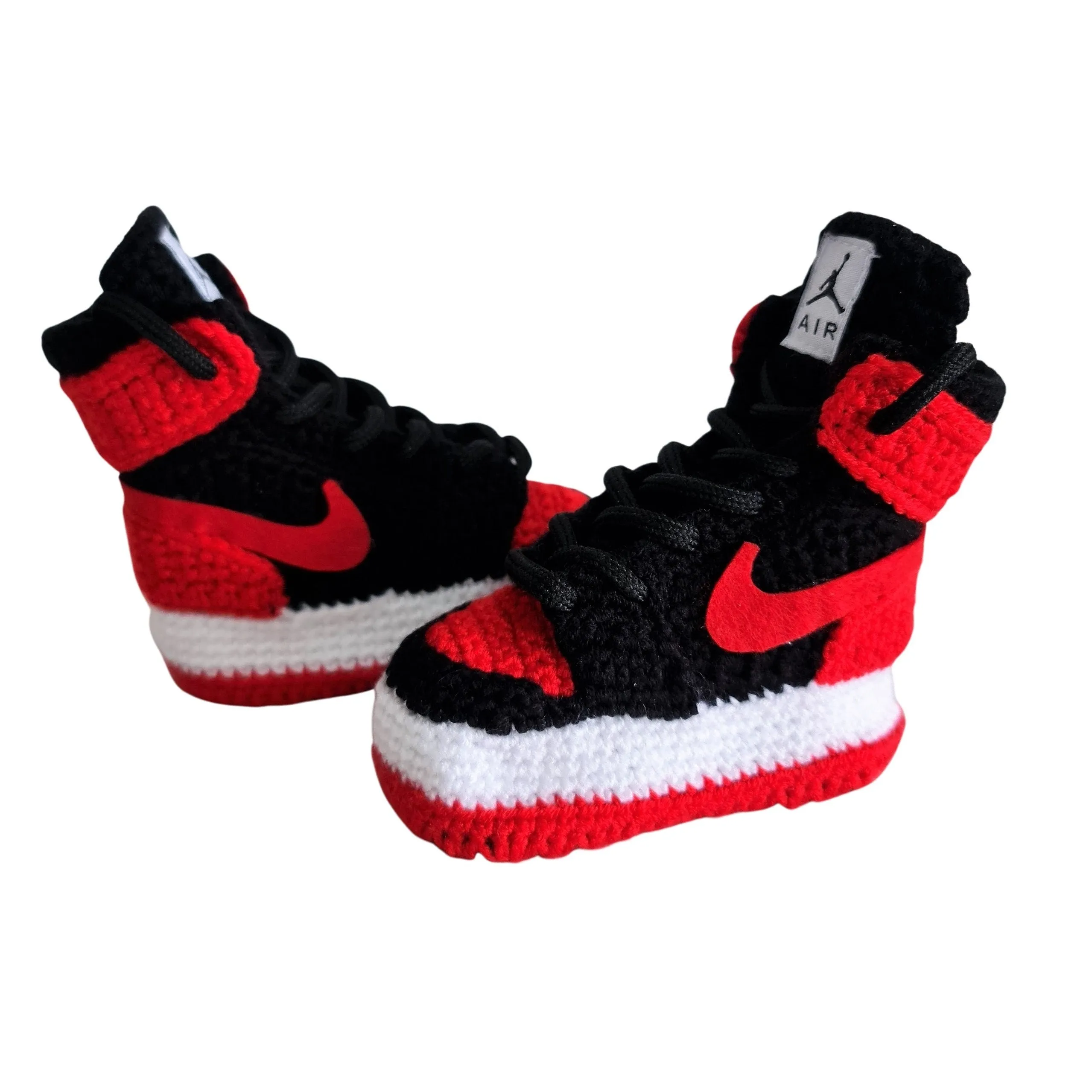 Jordan Baby Newborn Sneakers Slippers Infant Knitted Wool Booties Baby Shower Clothes Shoes