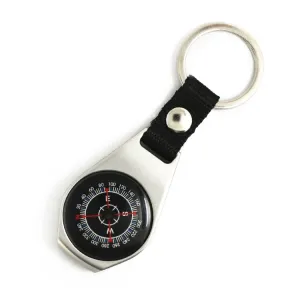 K30T Zinc Alloy Compass Keychain