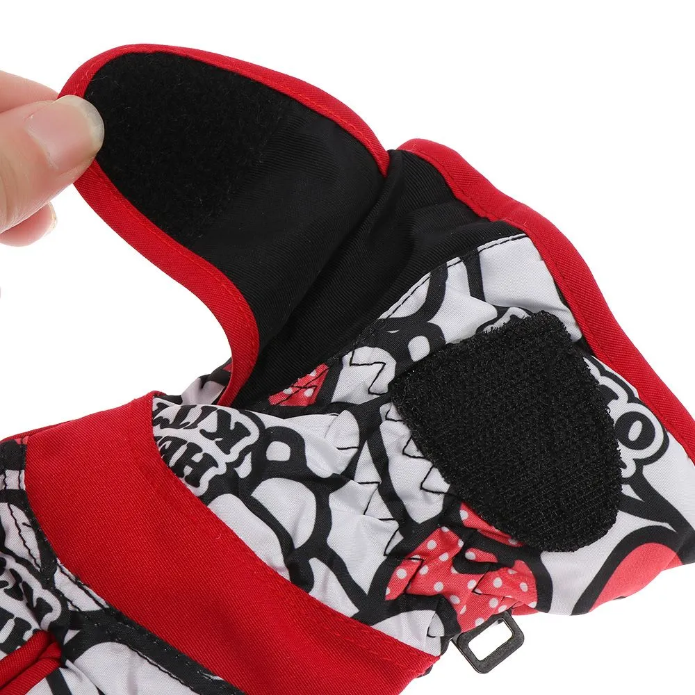 Kids' Winter Snow Gloves Thicken Warm Mittens