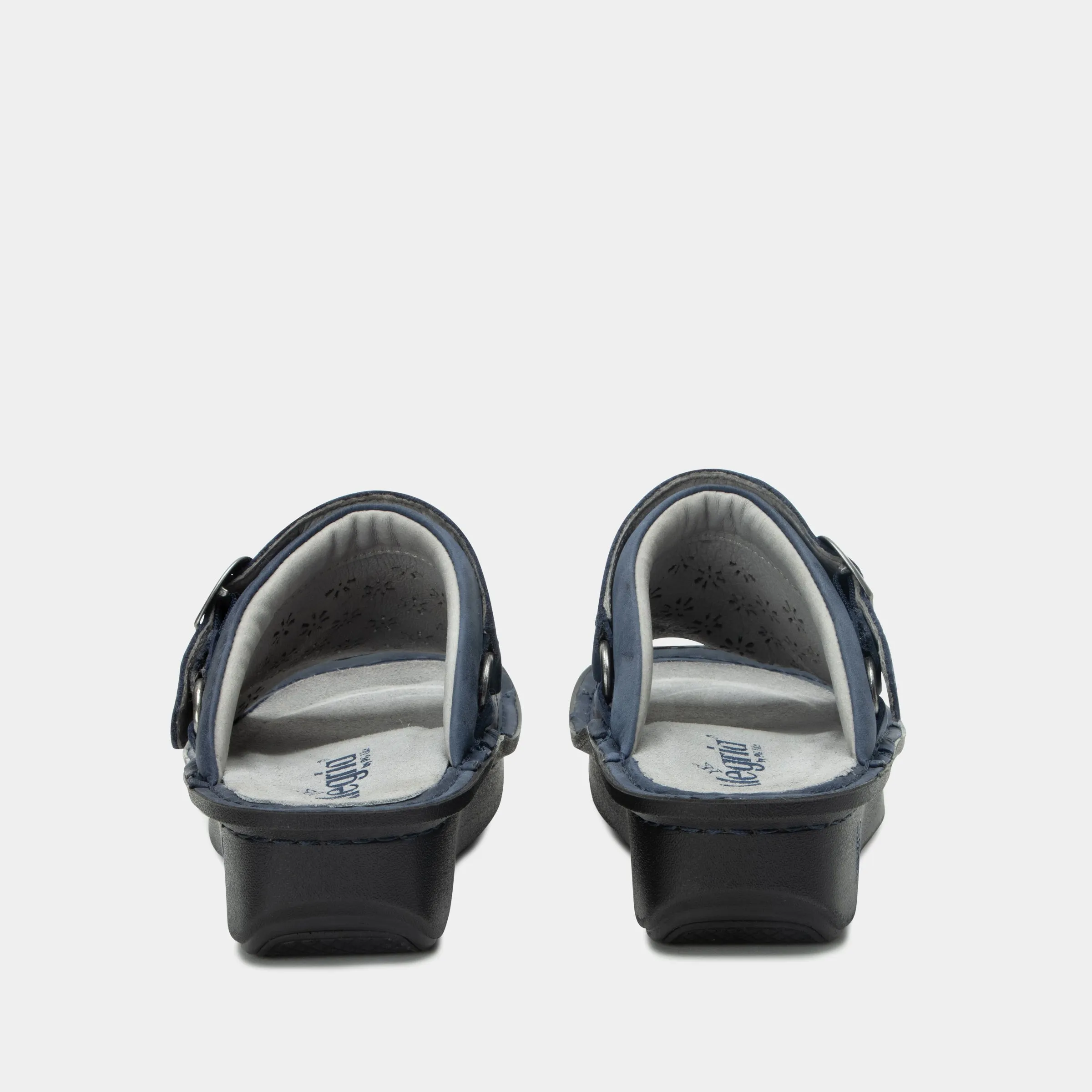 Klover Oiled Navy Sandal