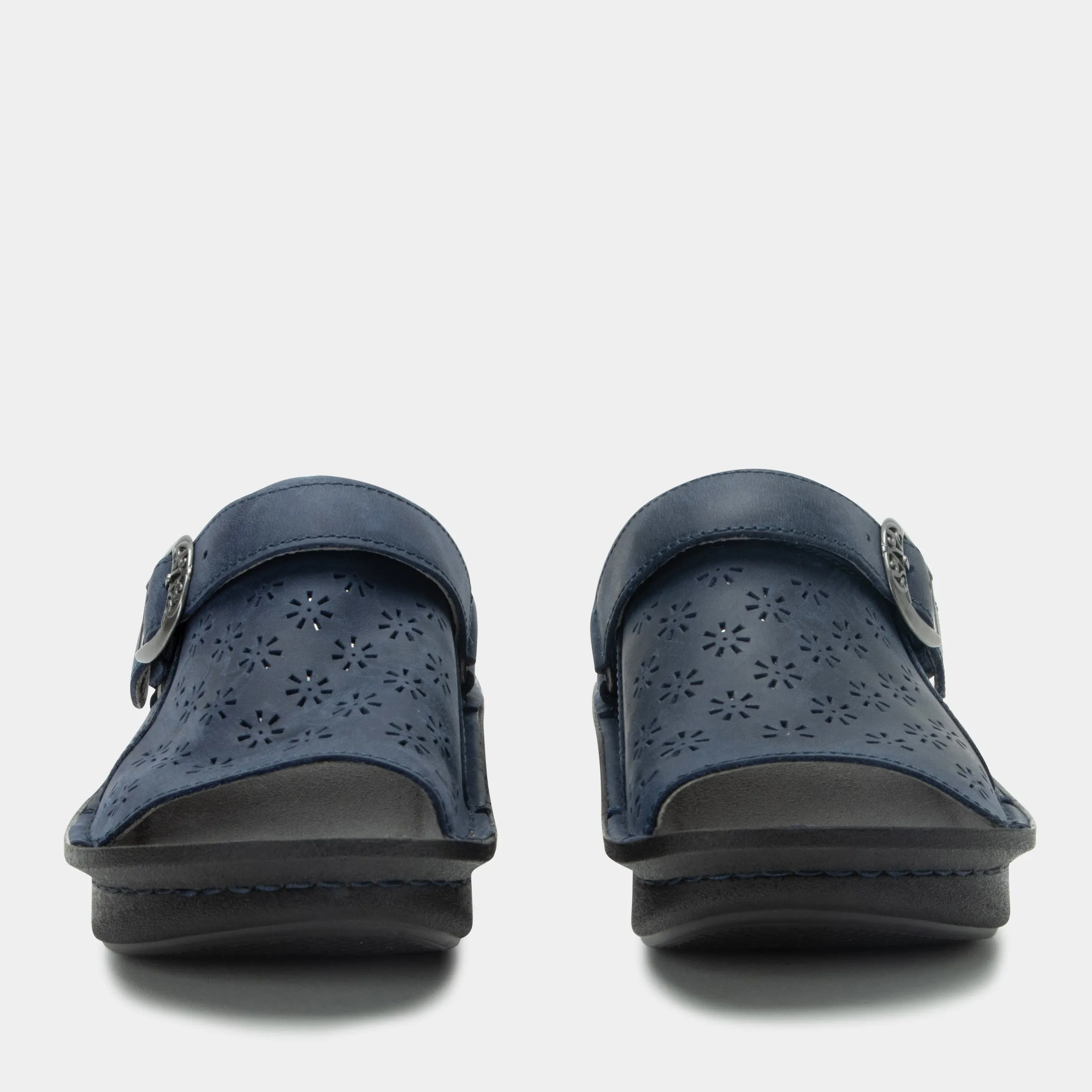 Klover Oiled Navy Sandal