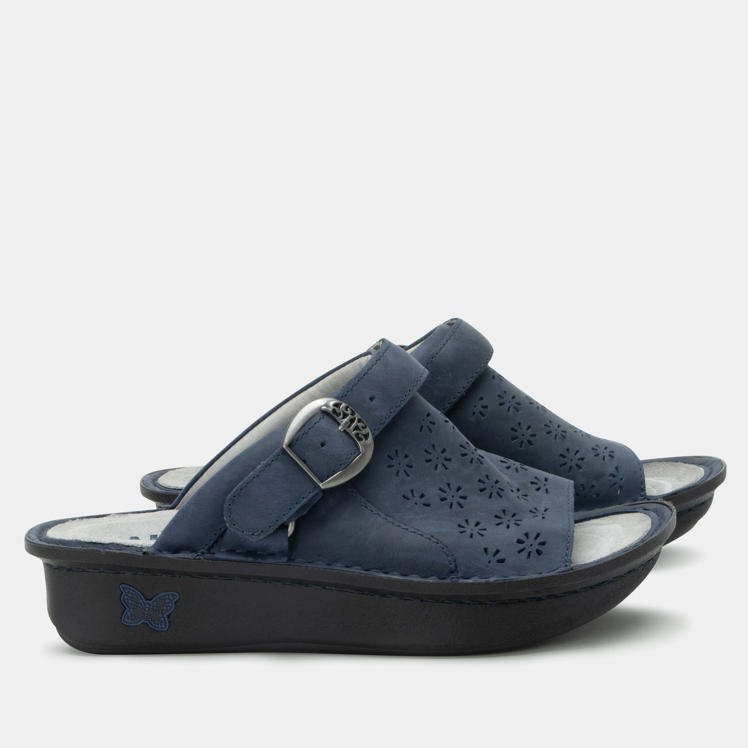 Klover Oiled Navy Sandal