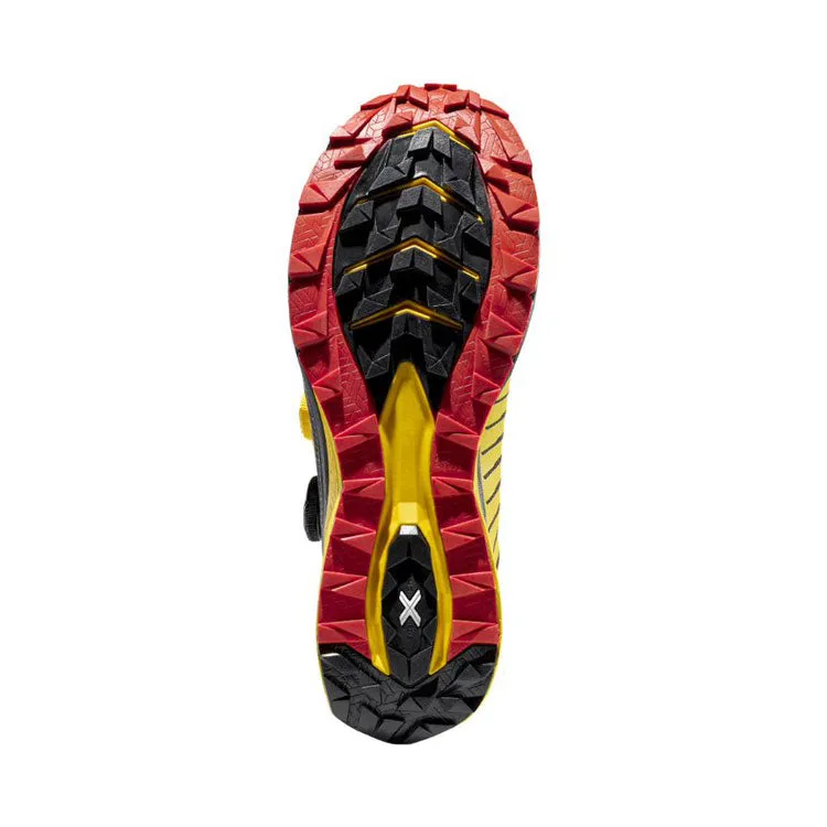 La Sportiva Jackal II Boa Mens Trail Running Shoe - Yellow/Black