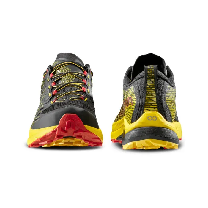 La Sportiva Jackal II Mens Trail Running Shoe - Black/Yellow