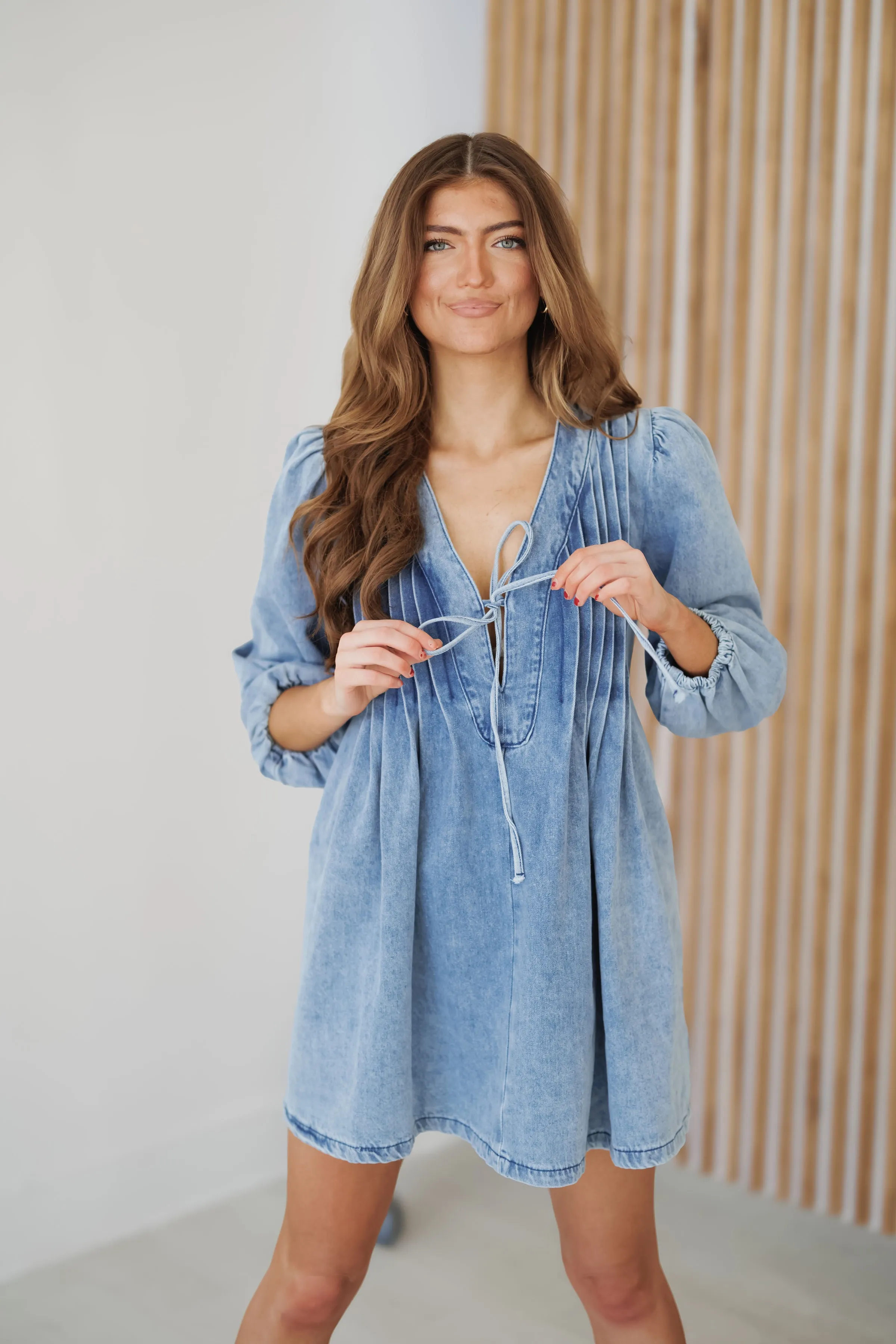 Liberty Denim Dress