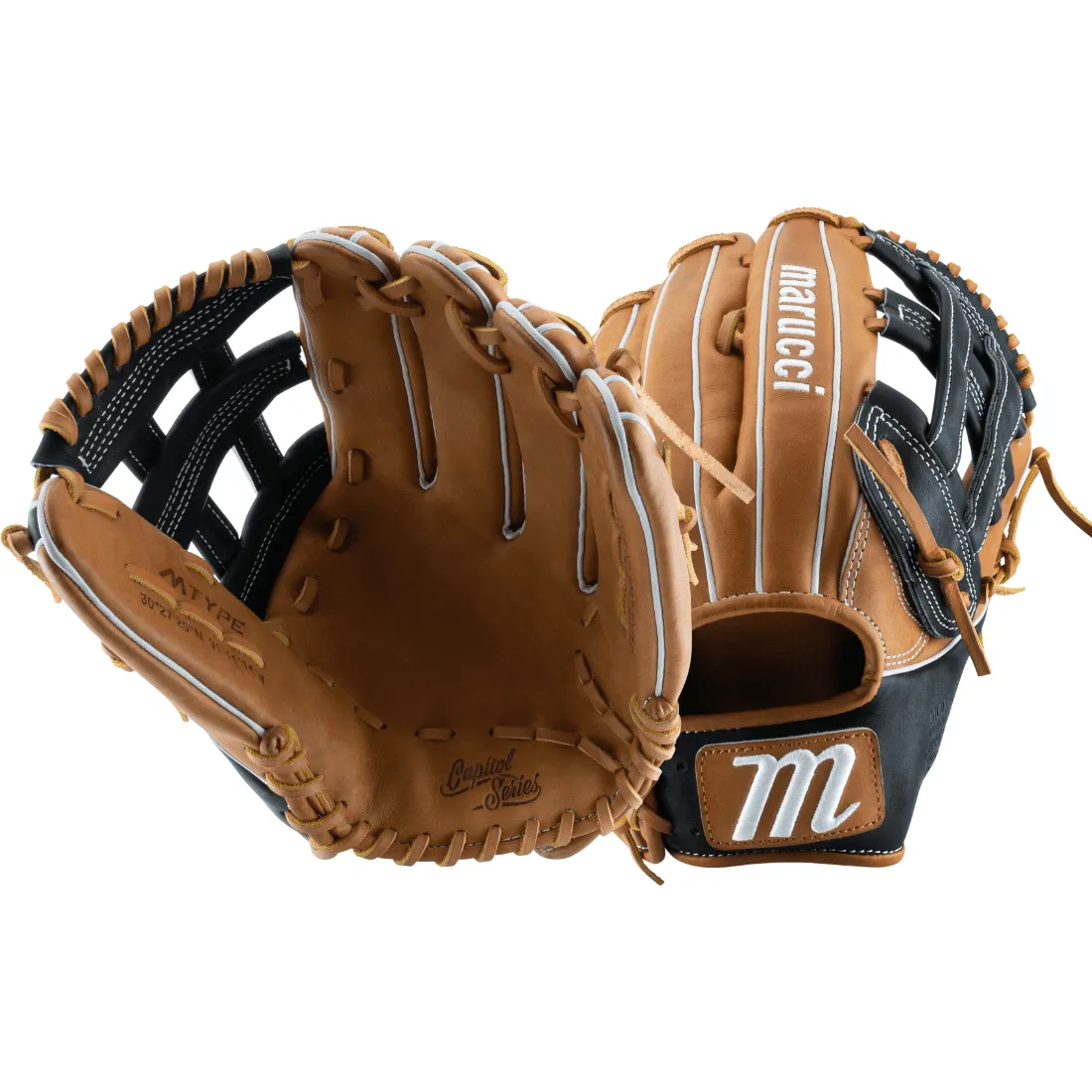 Marucci Capitol Series M Type 98R3 12.75" Outfield Baseball Glove: MFG3CP98R3