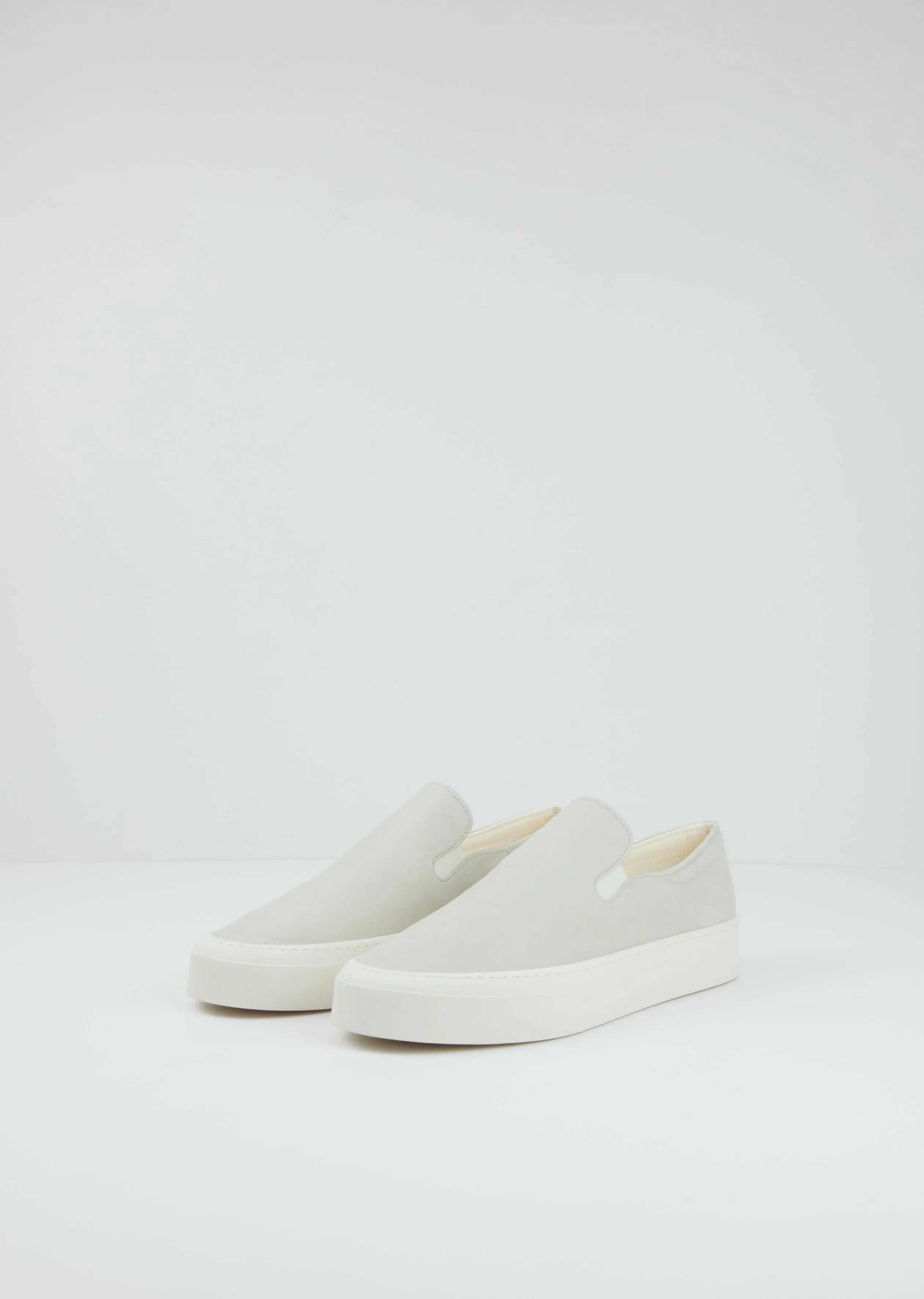 Mary H Canvas — Light Grey / Ivory