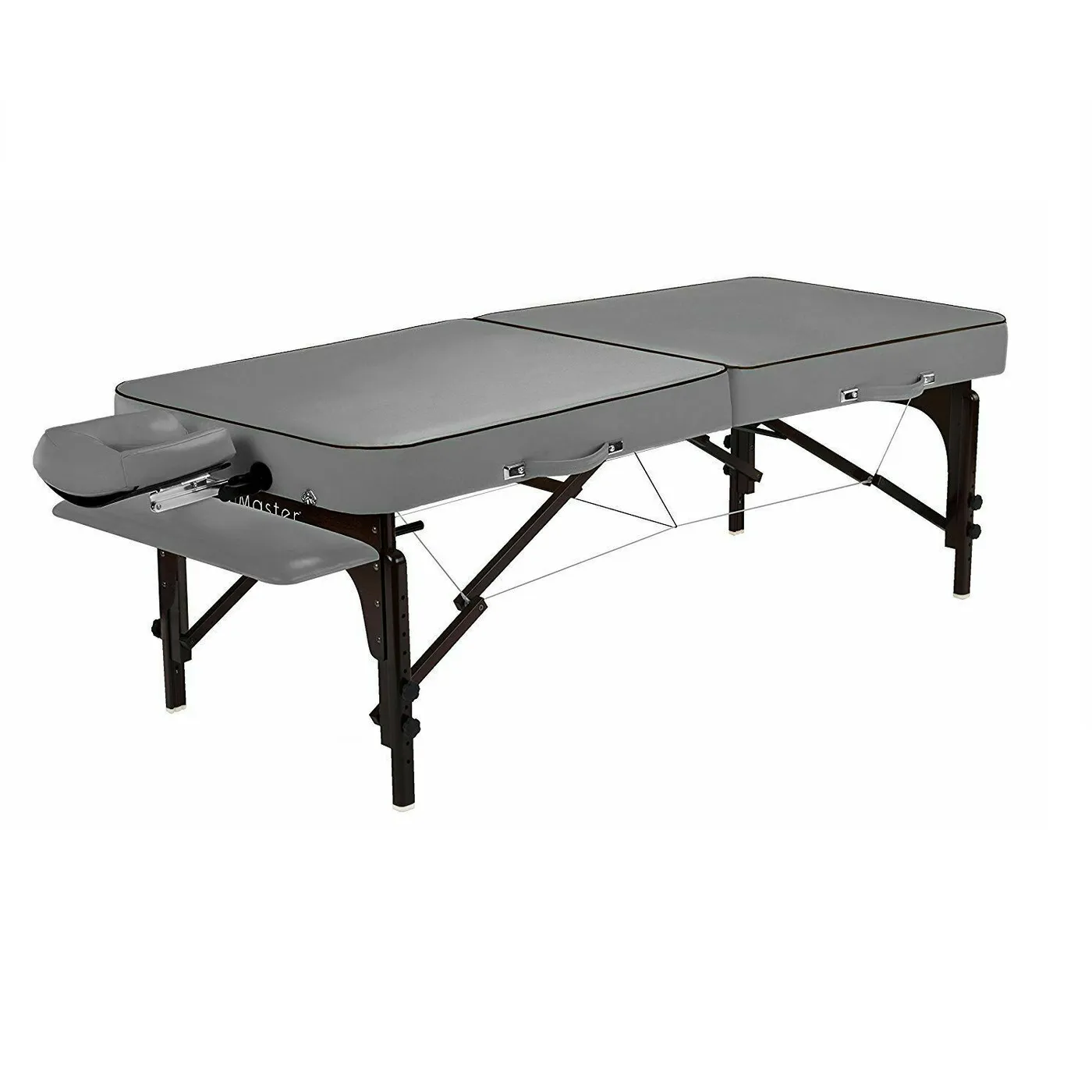 Master Massage 70cm Memory Foam Montour Portable Massage Table Package, Dove Grey