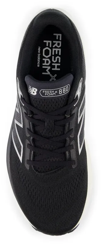 Men's 880 Black with Sea Salt and Silver Metallic V14