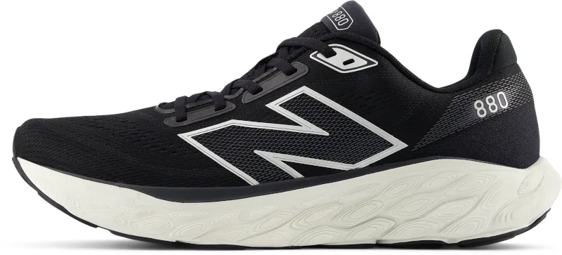 Men's 880 Black with Sea Salt and Silver Metallic V14