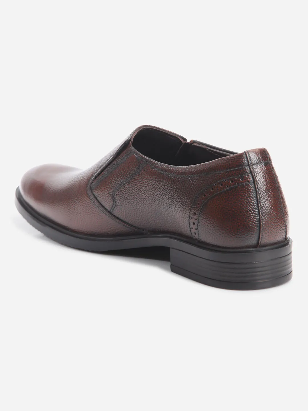 Men's Wine Comfort fit Round Toe Slip On (ID2218)