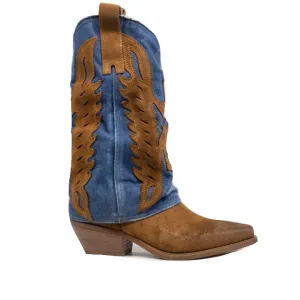 METISSE TB679 BROWN BOOTS