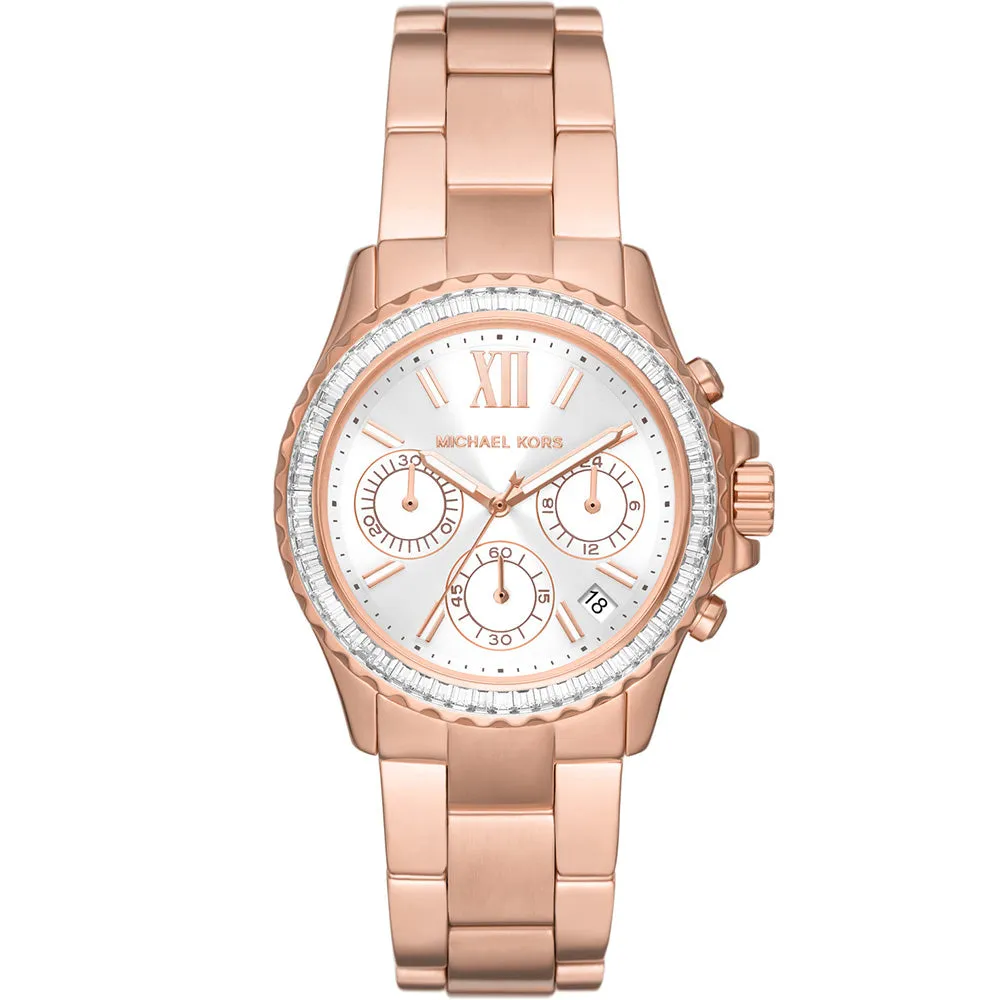 Michael Kors MK7213 Everest Rose Tone Womens Watch