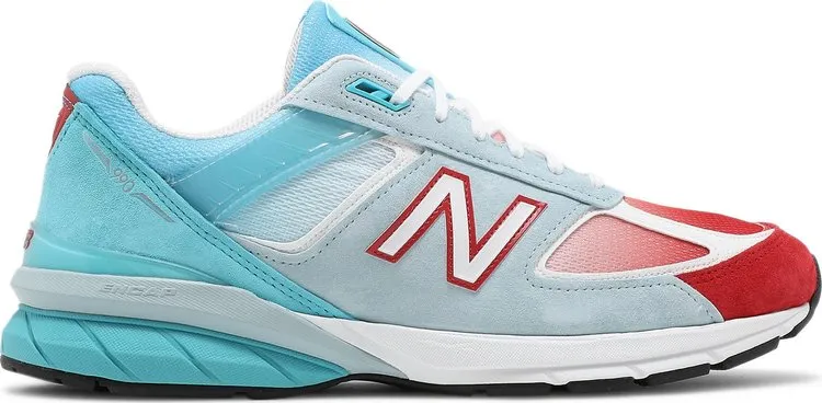 New Balance 990v5 Made in USA 'Ice Blue' sneakers, blue