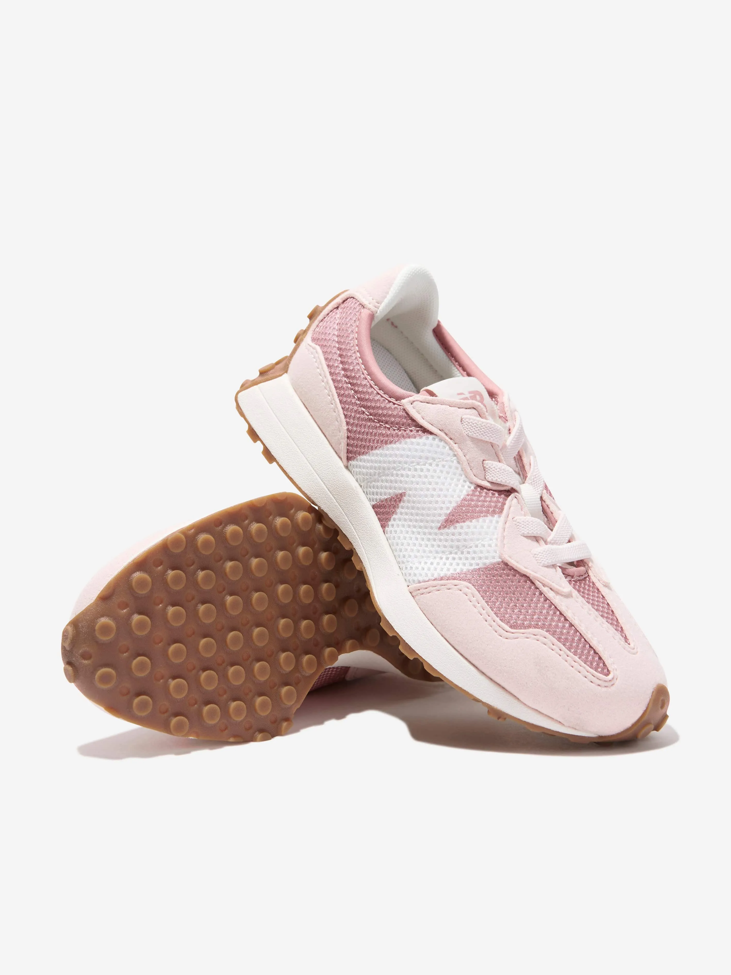 New Balance Girls 327 Trainers in Pink