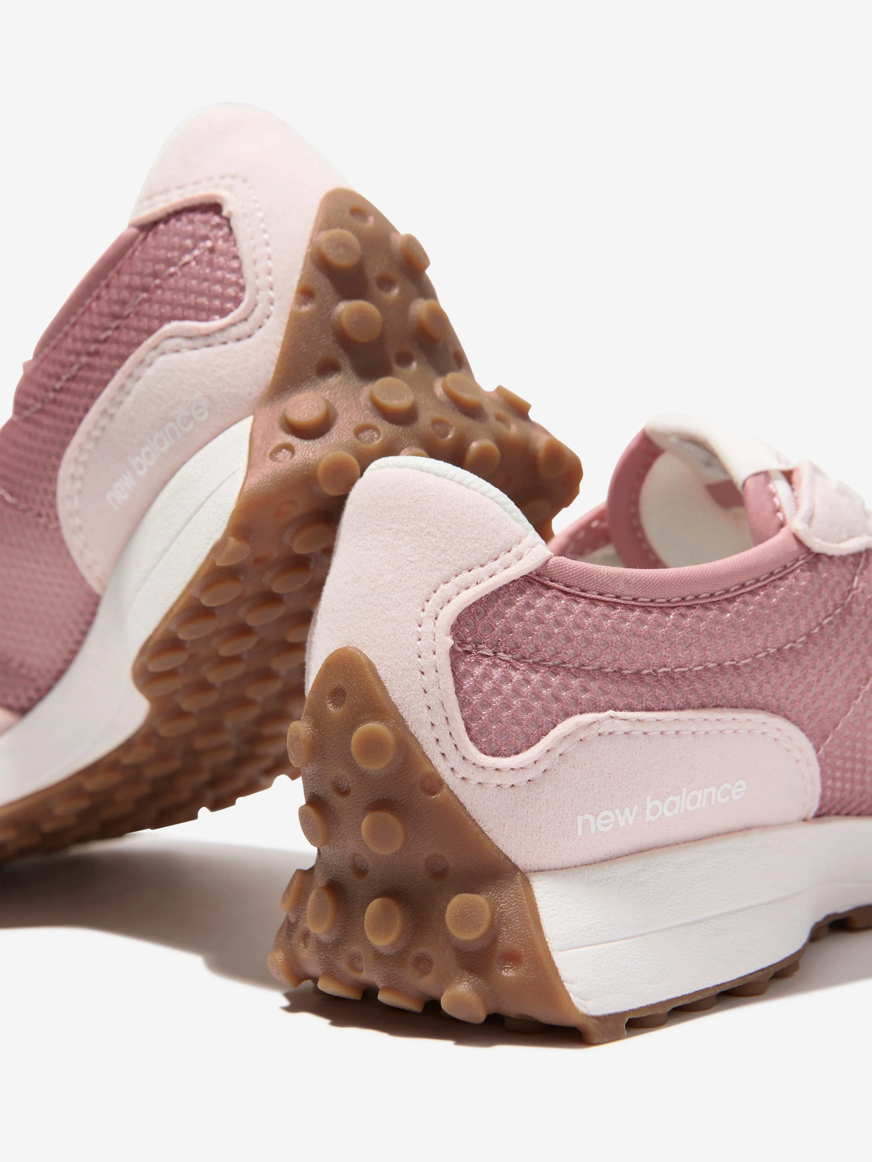 New Balance Girls 327 Trainers in Pink