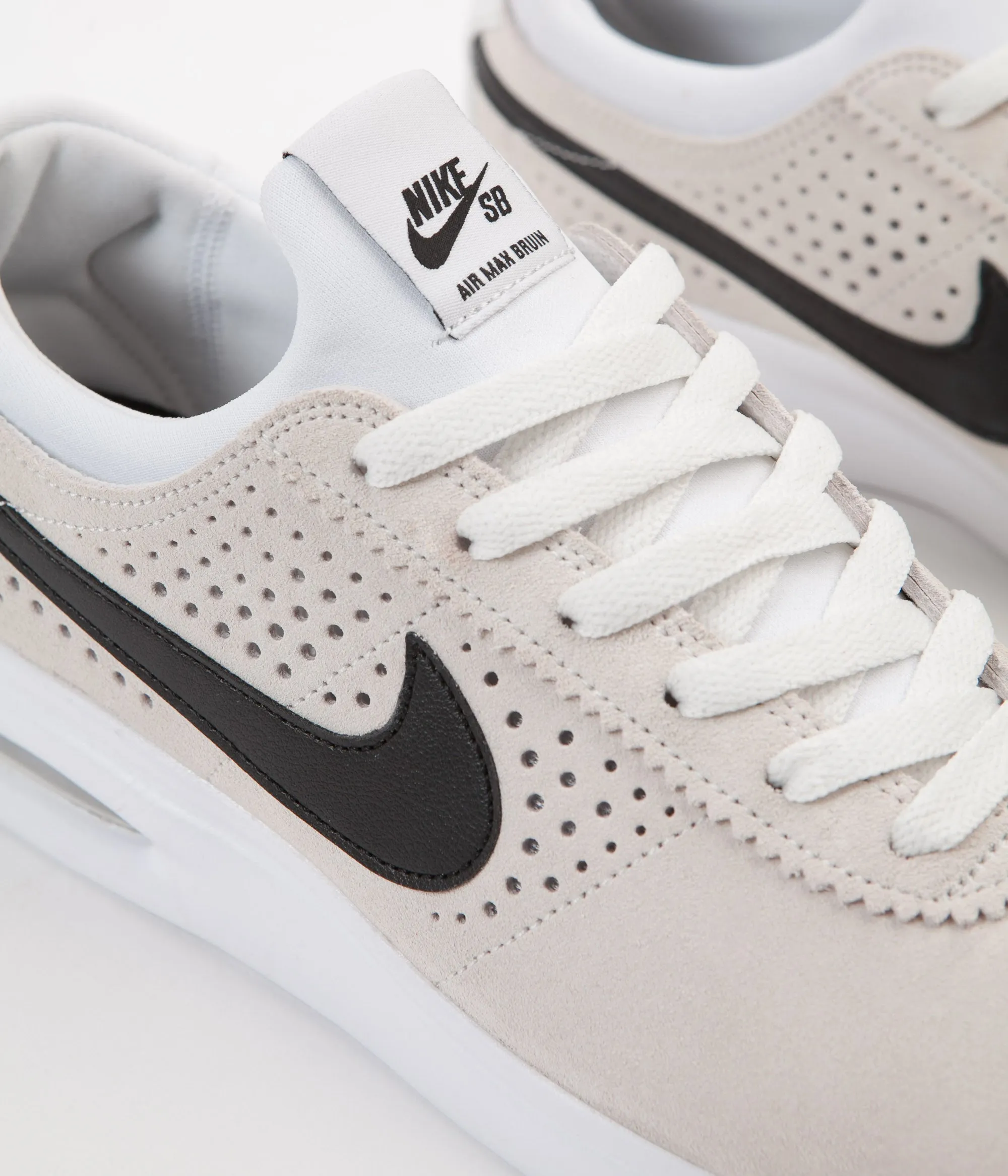 Nike SB Air Max Bruin Vapor Shoes - Summit White / White / White / Black