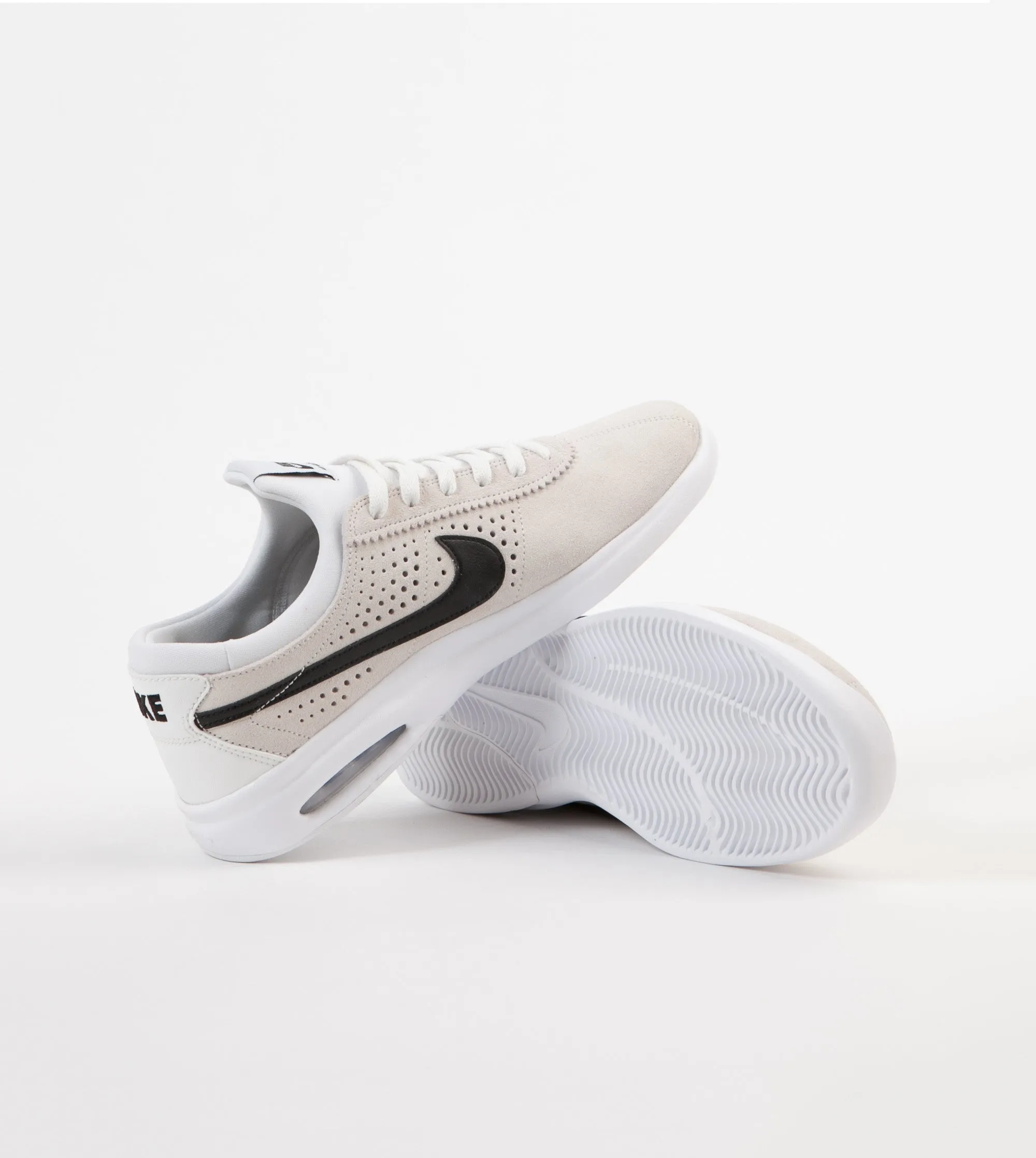 Nike SB Air Max Bruin Vapor Shoes - Summit White / White / White / Black