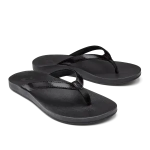 Olukai Women's Puawe Sandal - Black/Black