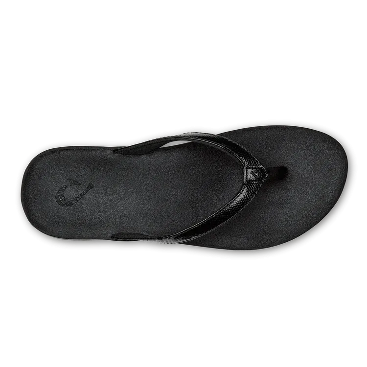 Olukai Women's Puawe Sandal - Black/Black