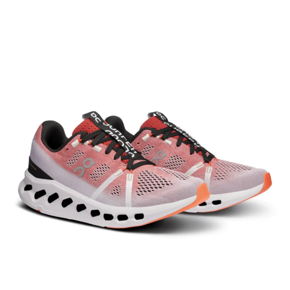 On Women's Cloudsurfer Running Shoes in Auburn / Frost SS24