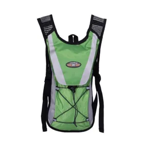 Outdoor Sports Mountaineering Cycling Backpack Water Bottle Breathable Vest(Green)