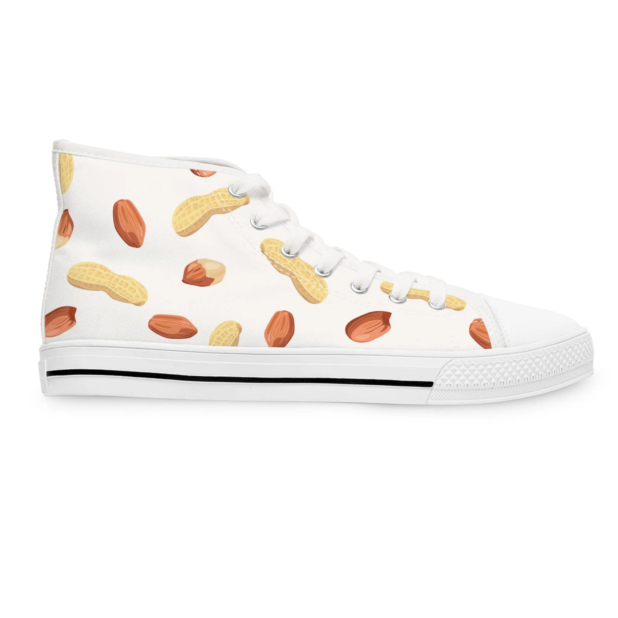 Peanuts and Nuts Women's High Top Sneakers