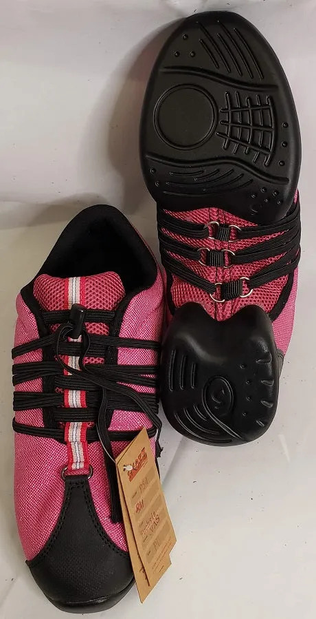 Priscilla -- Split Sole Dancesneaker -- Fuschia