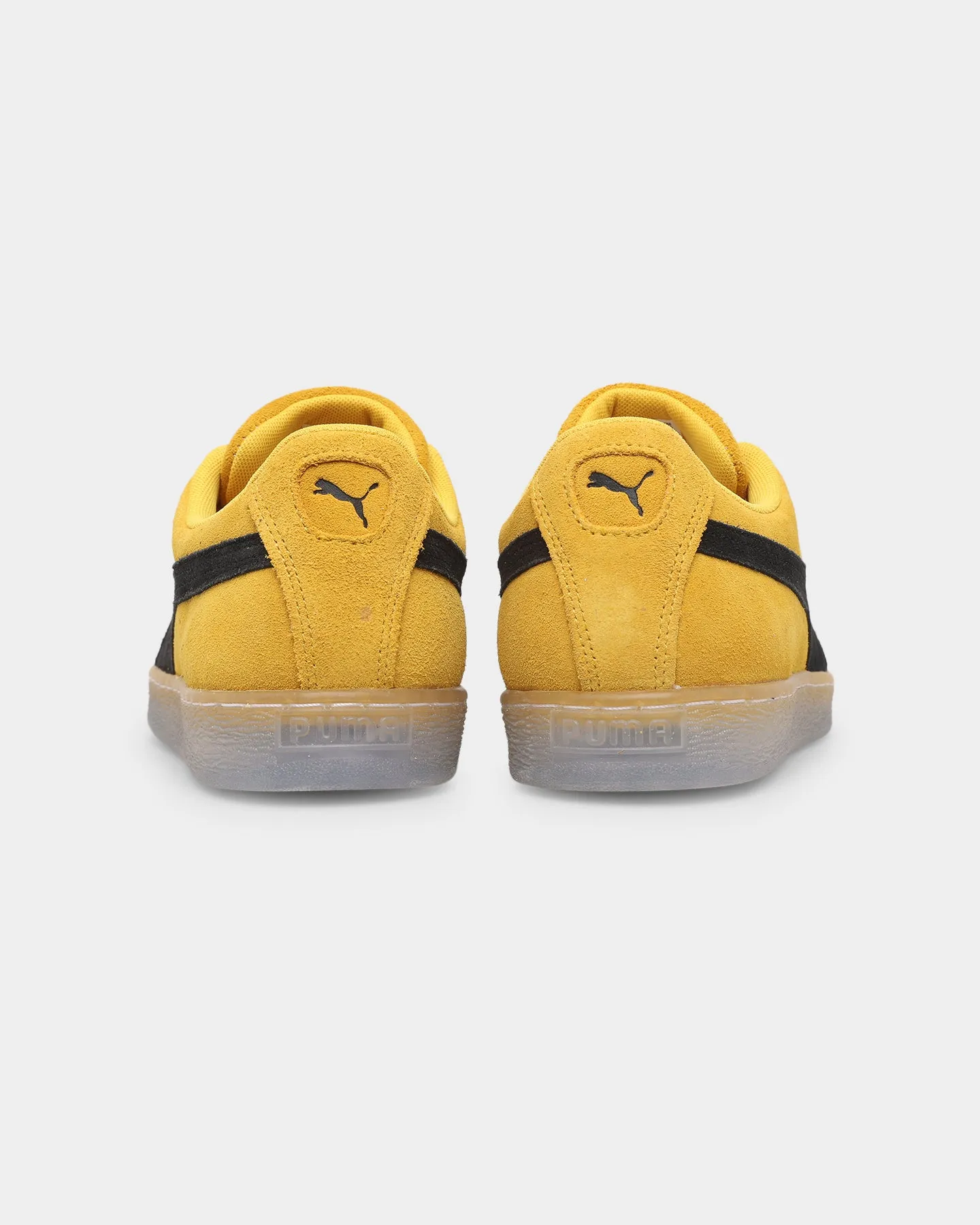 Puma Suede Translucent Shoes Spectra Yellow-Translucent