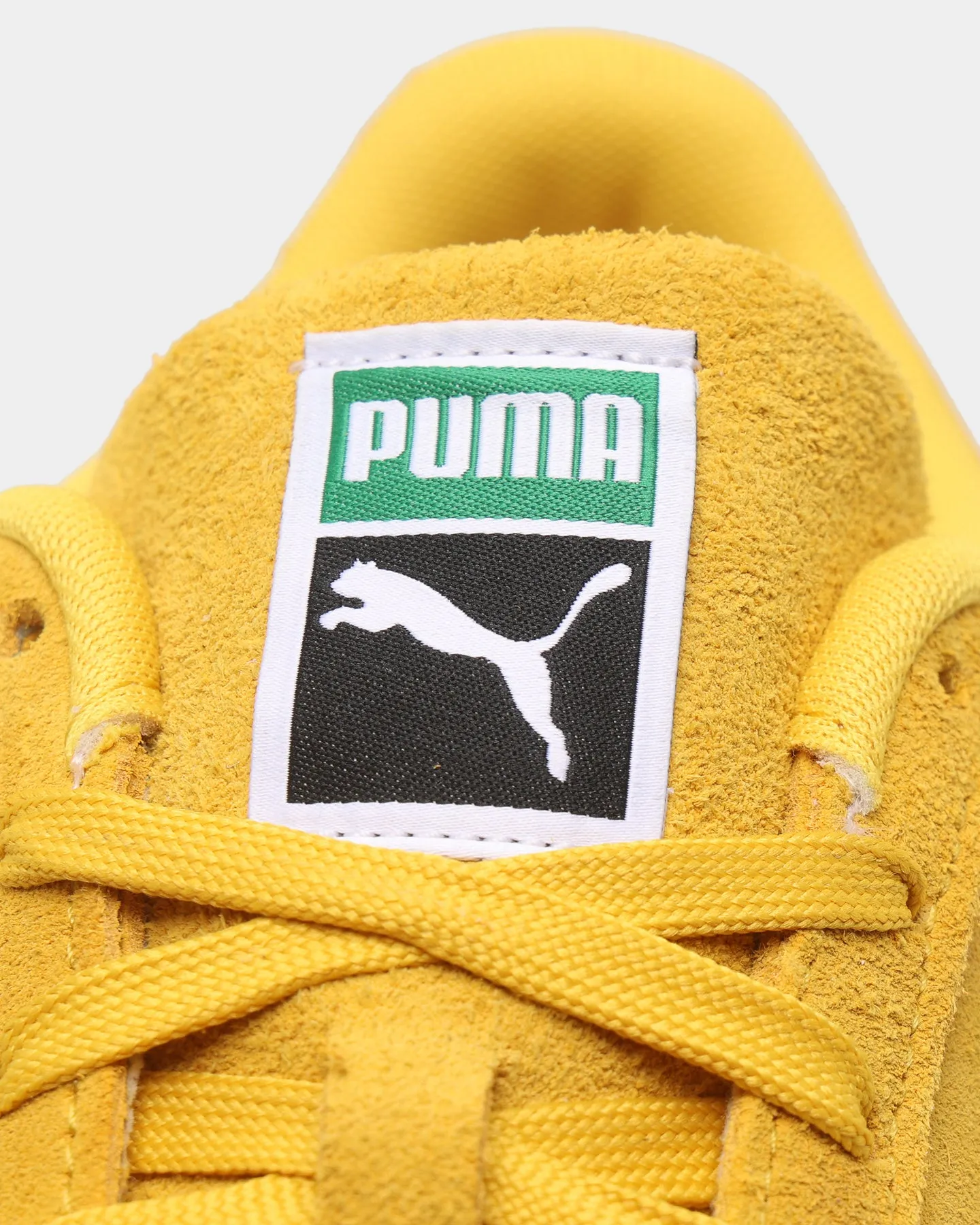 Puma Suede Translucent Shoes Spectra Yellow-Translucent