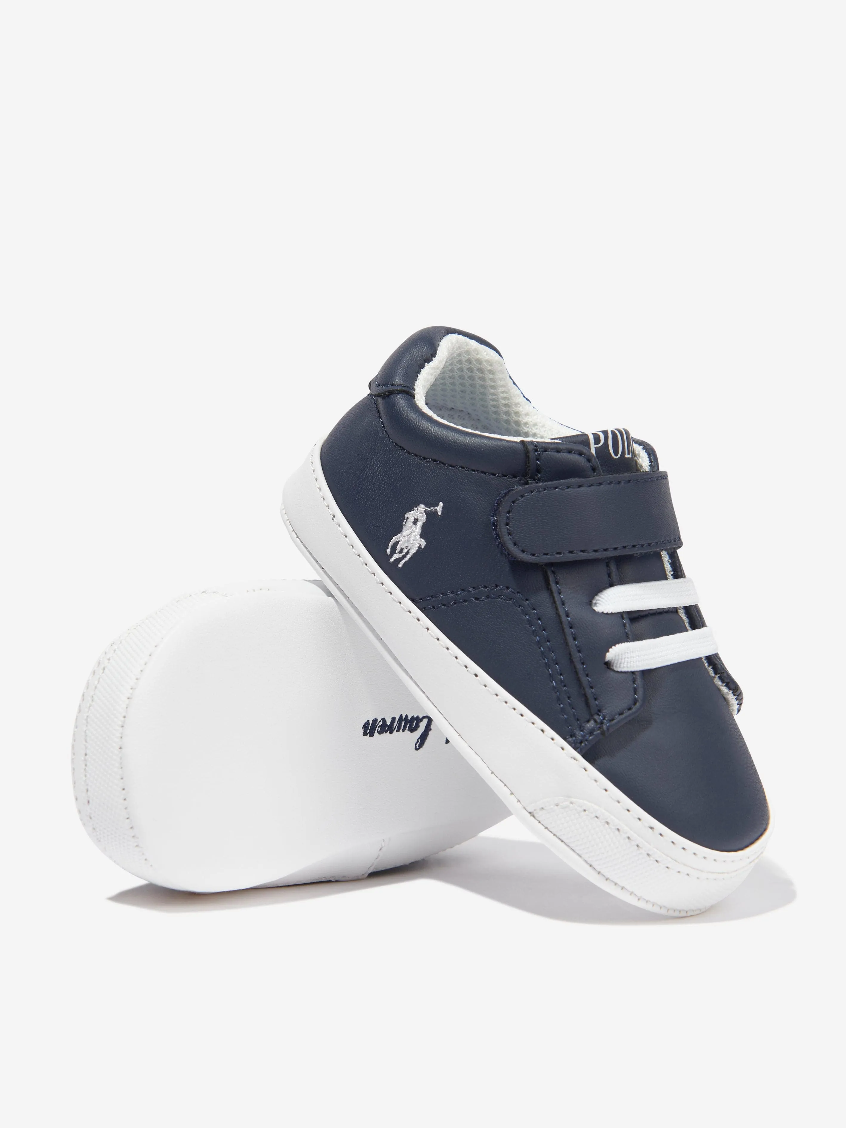 Ralph Lauren Baby Boys Theron V Trainers in Navy