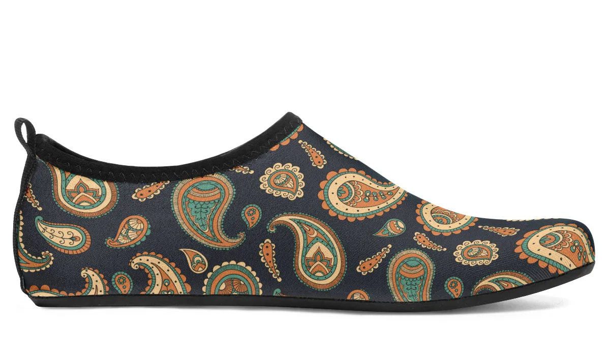 Retro Paisley Water Shoes