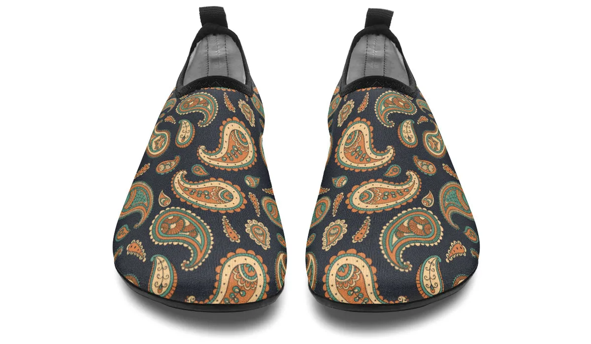 Retro Paisley Water Shoes