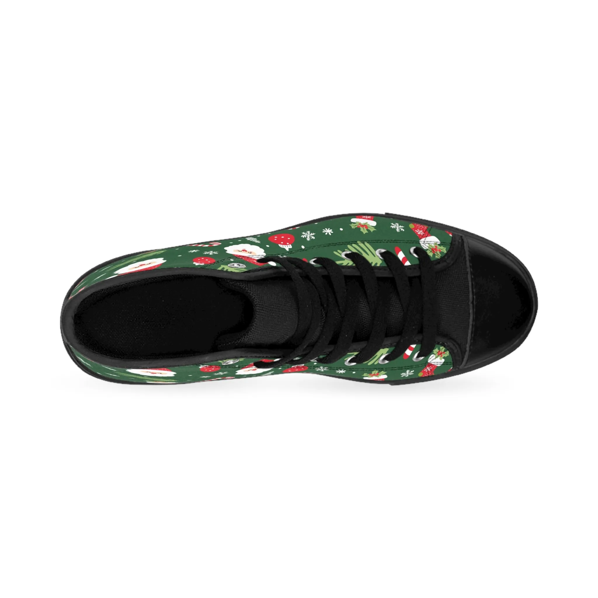 Santa Claus Hat Men's Classic Sneakers