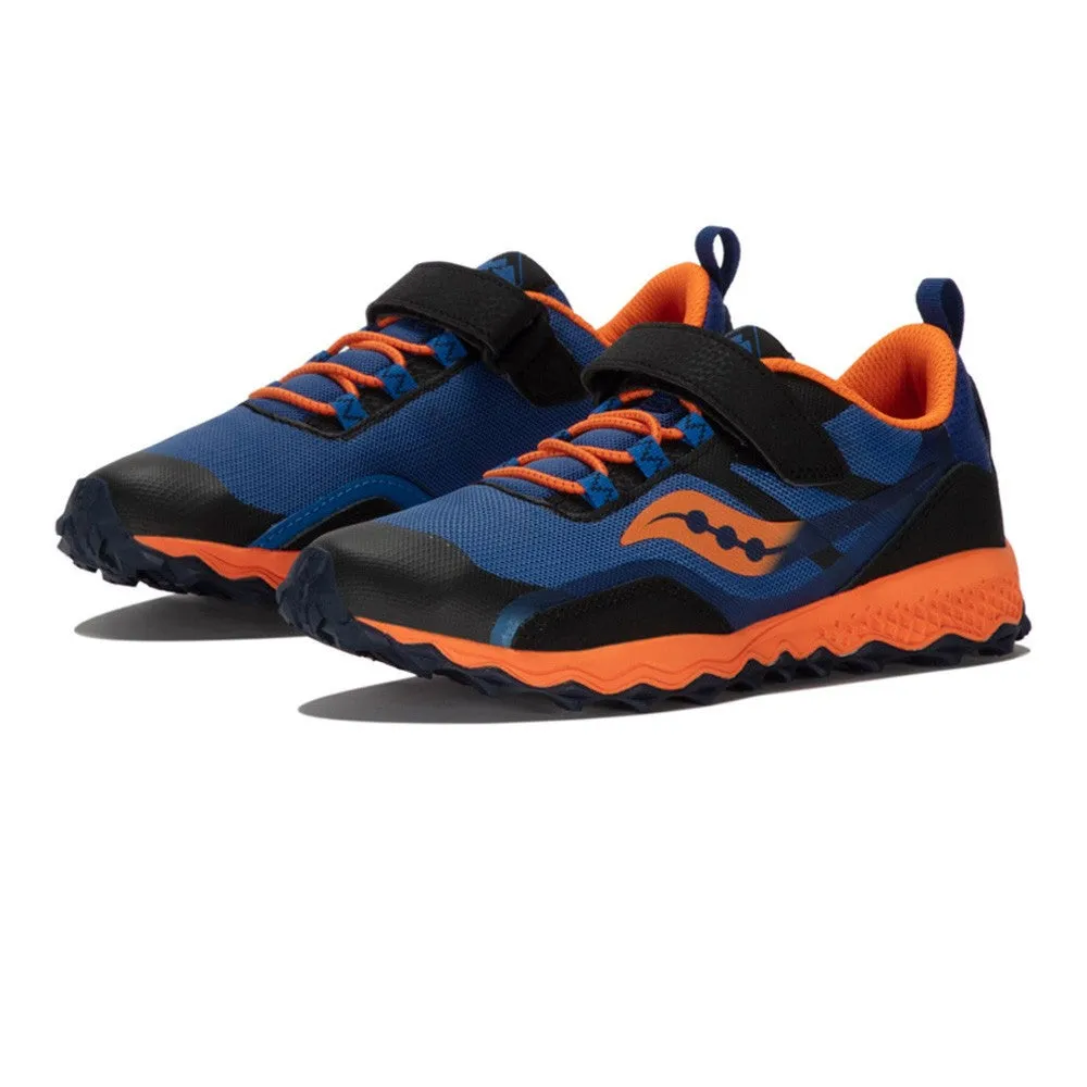 Saucony Peregrine Kids Shield - Blue/Orange