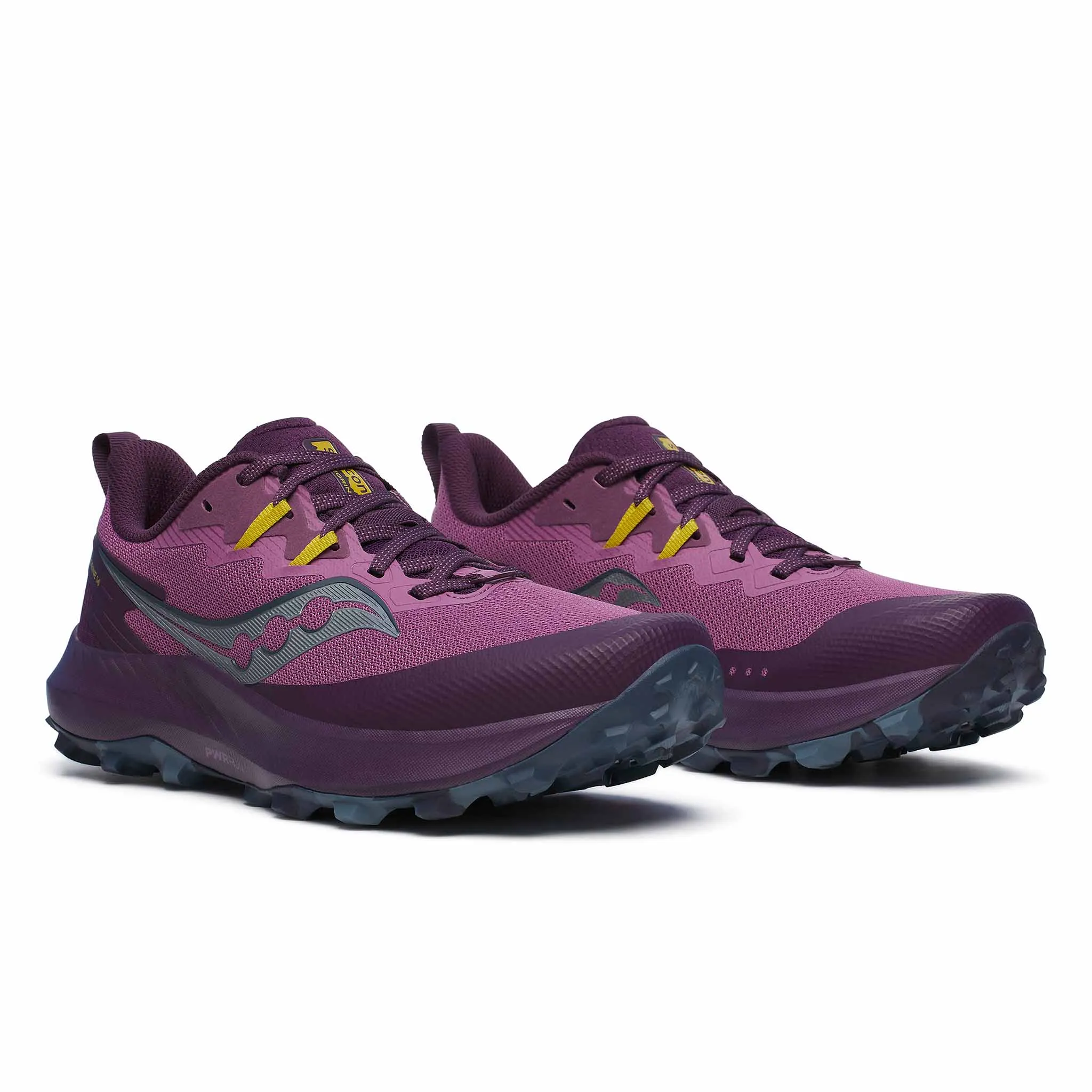 Saucony | Women's Peregrine 14 Running Shoes - Plum/Eggplant