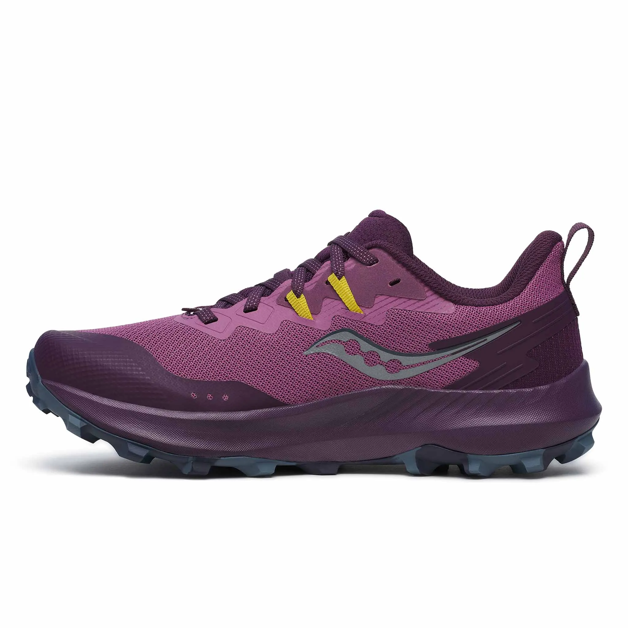 Saucony | Women's Peregrine 14 Running Shoes - Plum/Eggplant