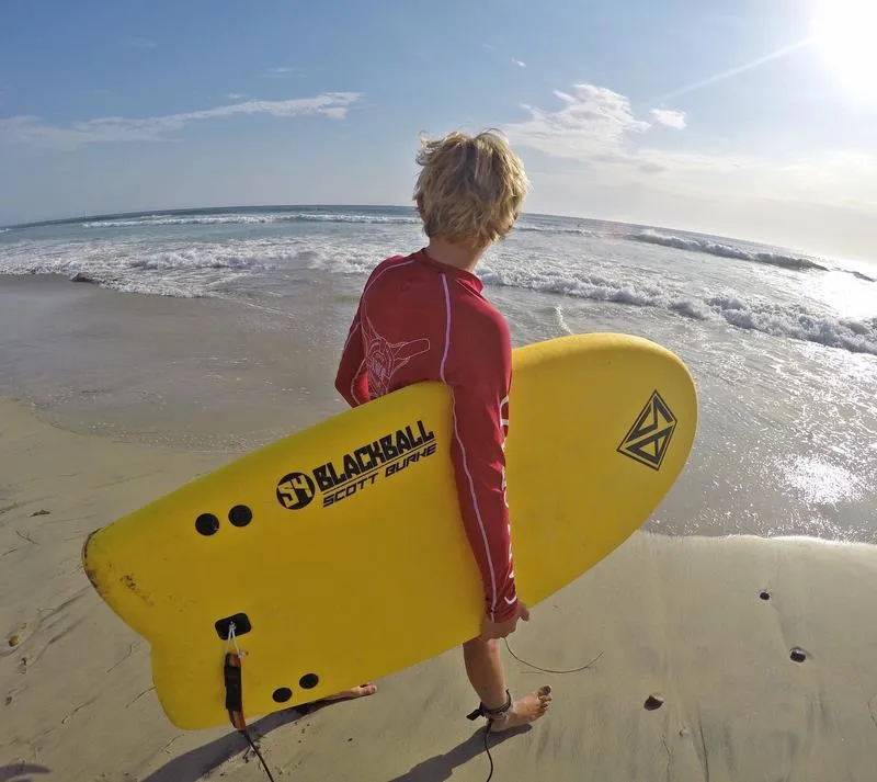 Scott Burke 5'4" Blackball Foam Surfboard