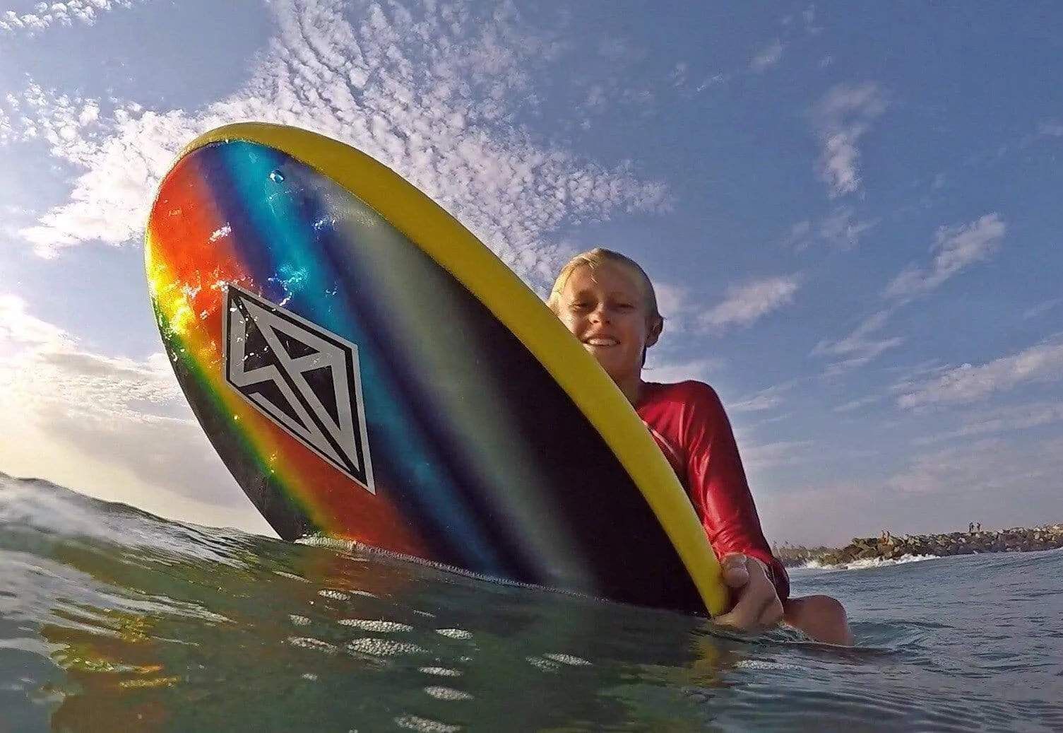 Scott Burke 5'4" Blackball Foam Surfboard