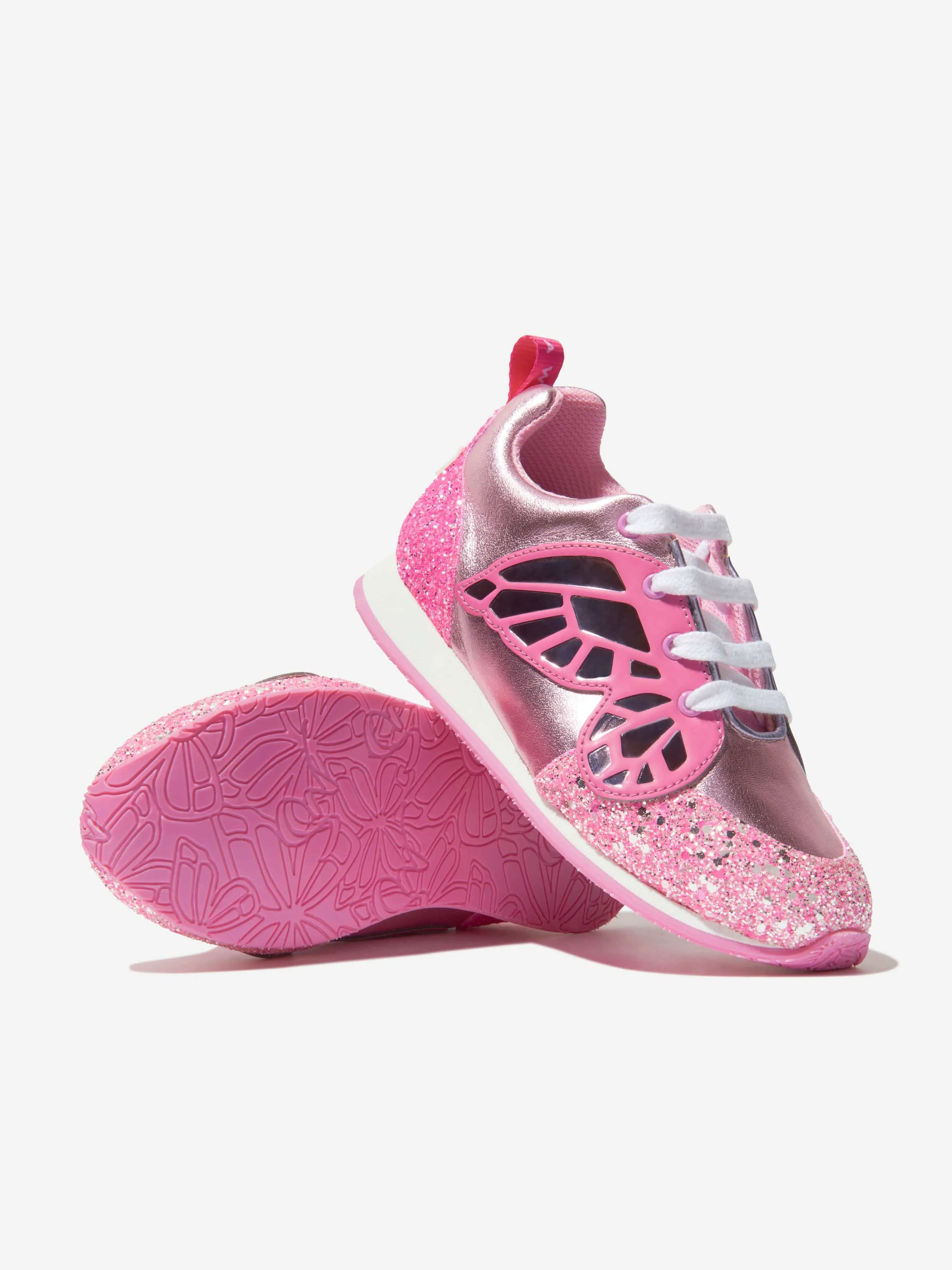 Sophia Webster Girls Chiara Trainers in Pink