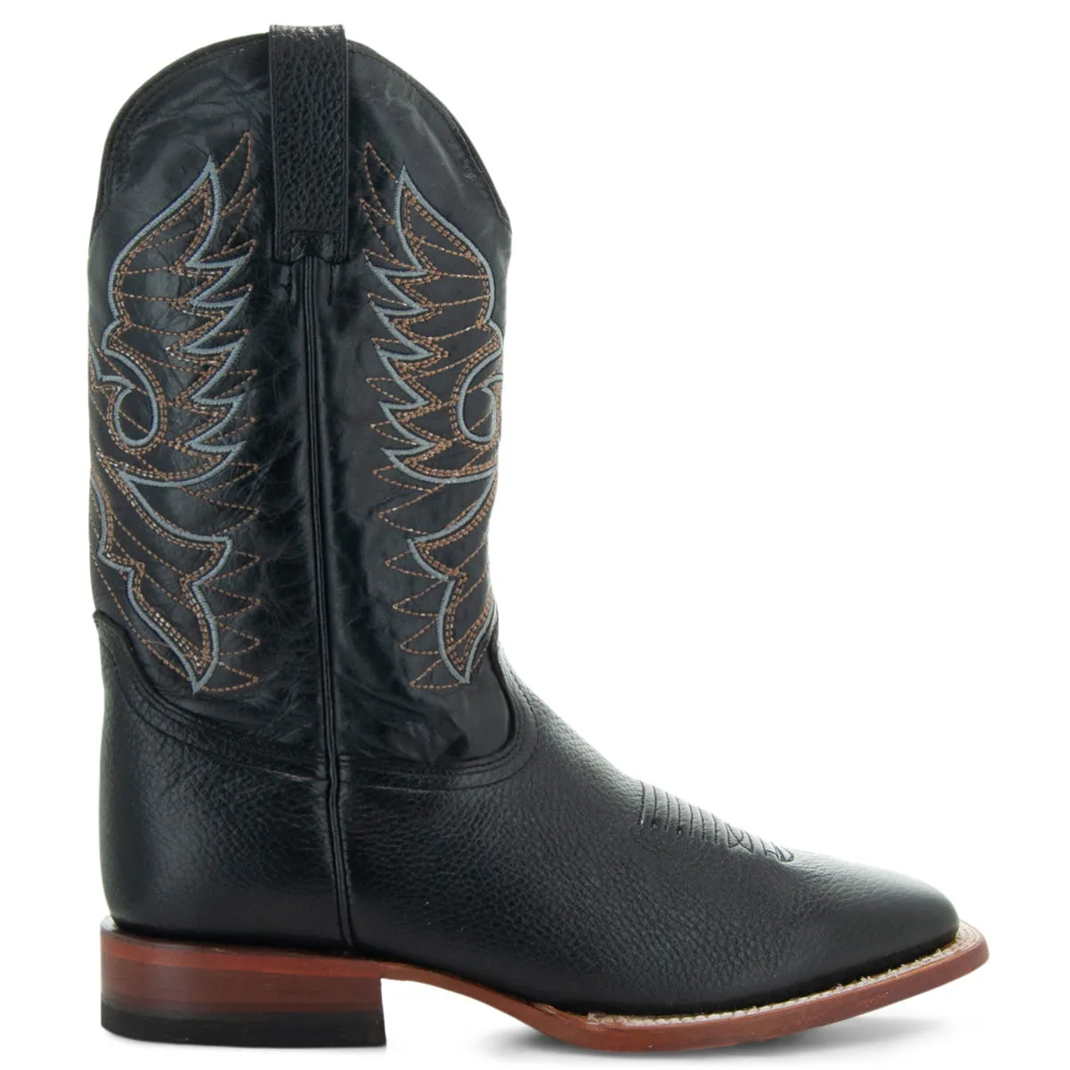 Soto Boots Men's Broad Square Toe Cowboy Boots H8003