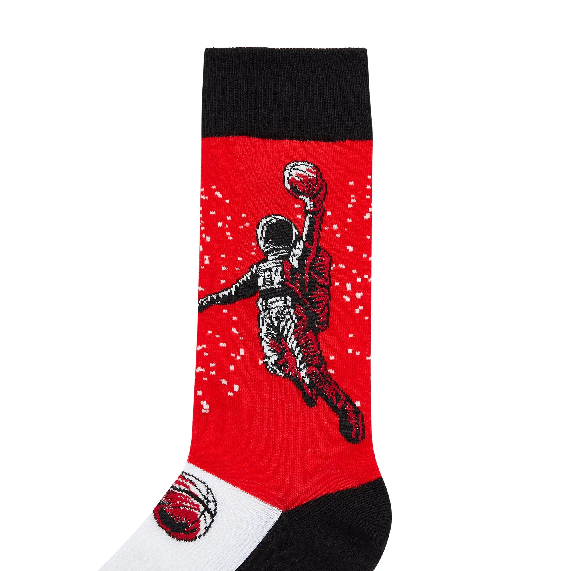 Space Jam Printed Crew Length Socks