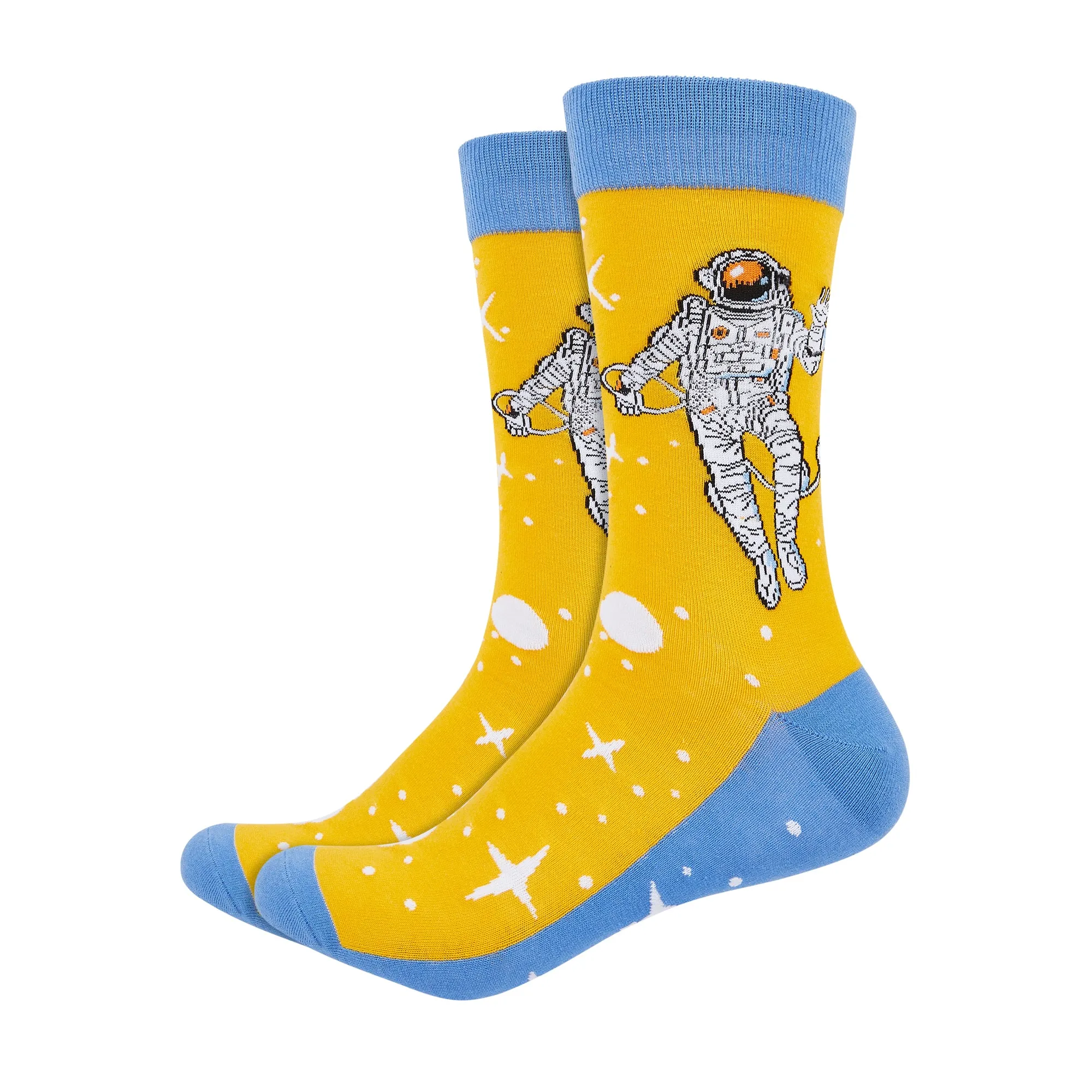 Space Jam Printed Crew Length Socks