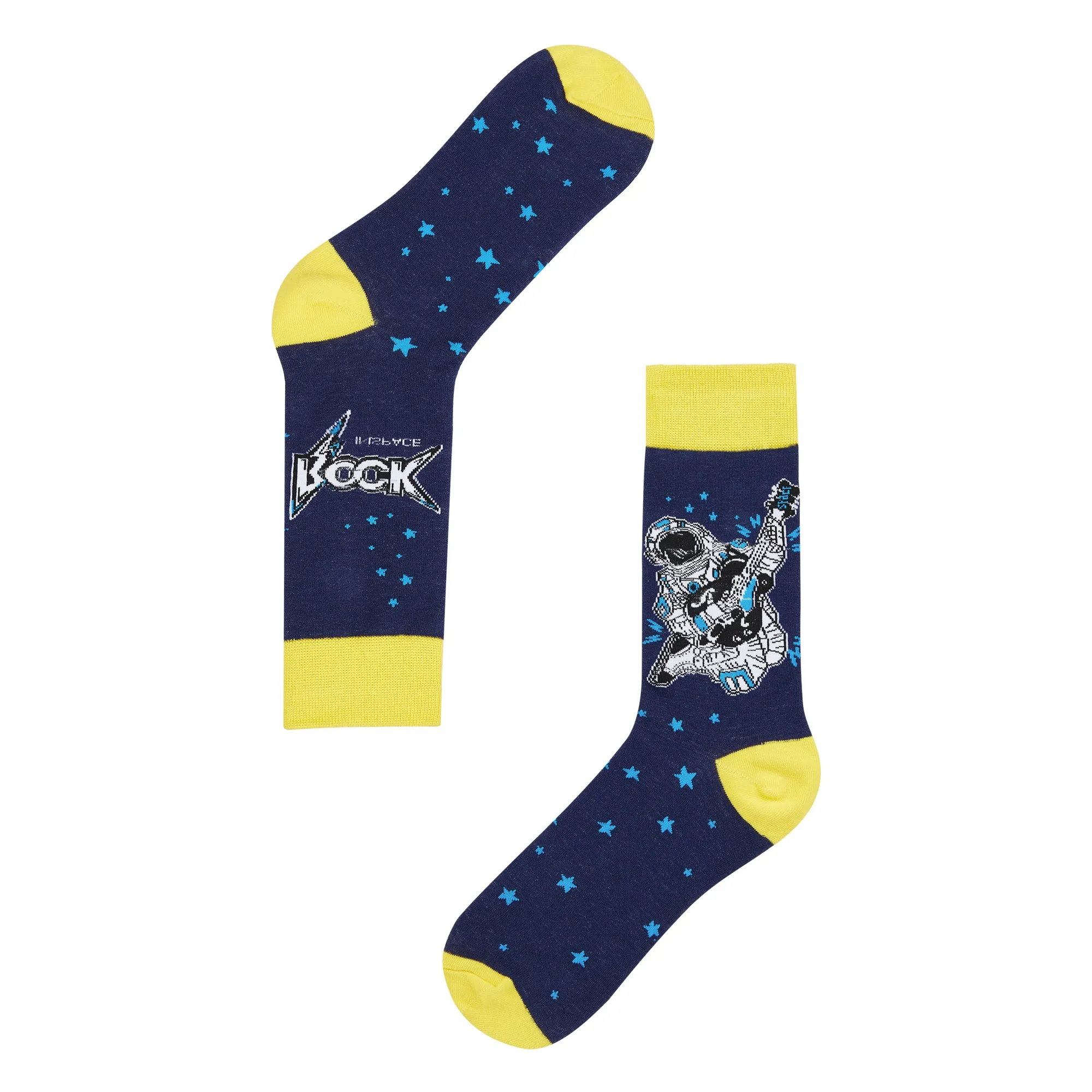 Space Jam Printed Crew Length Socks