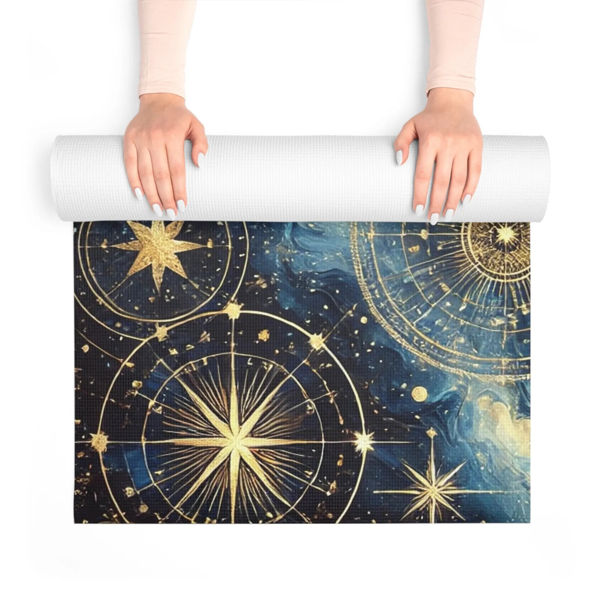 Spaced Out Constellation Foam Yoga Mat