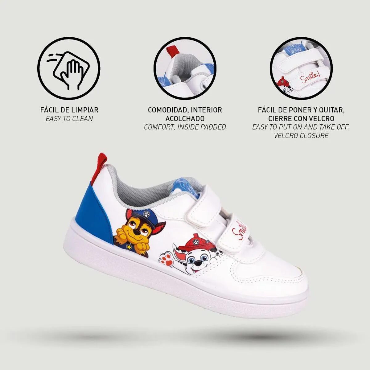 Sports Shoes for Kids The Paw Patrol Velcro