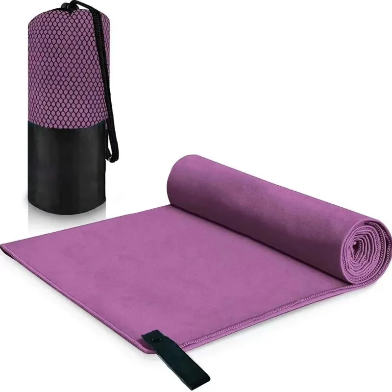 Swimming Towels With Storage Bag For Gym Fitness Yoga