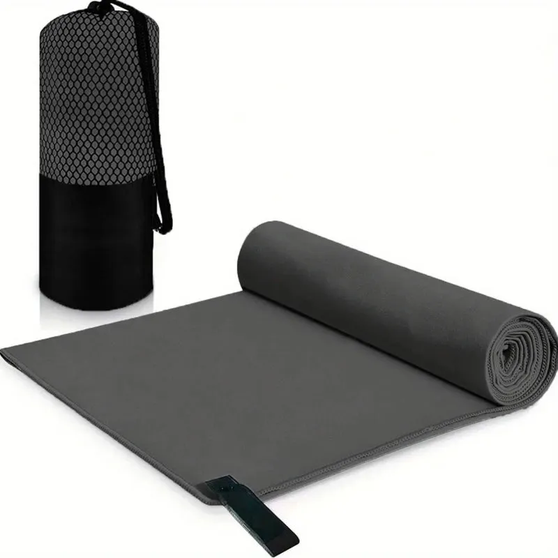 Swimming Towels With Storage Bag For Gym Fitness Yoga