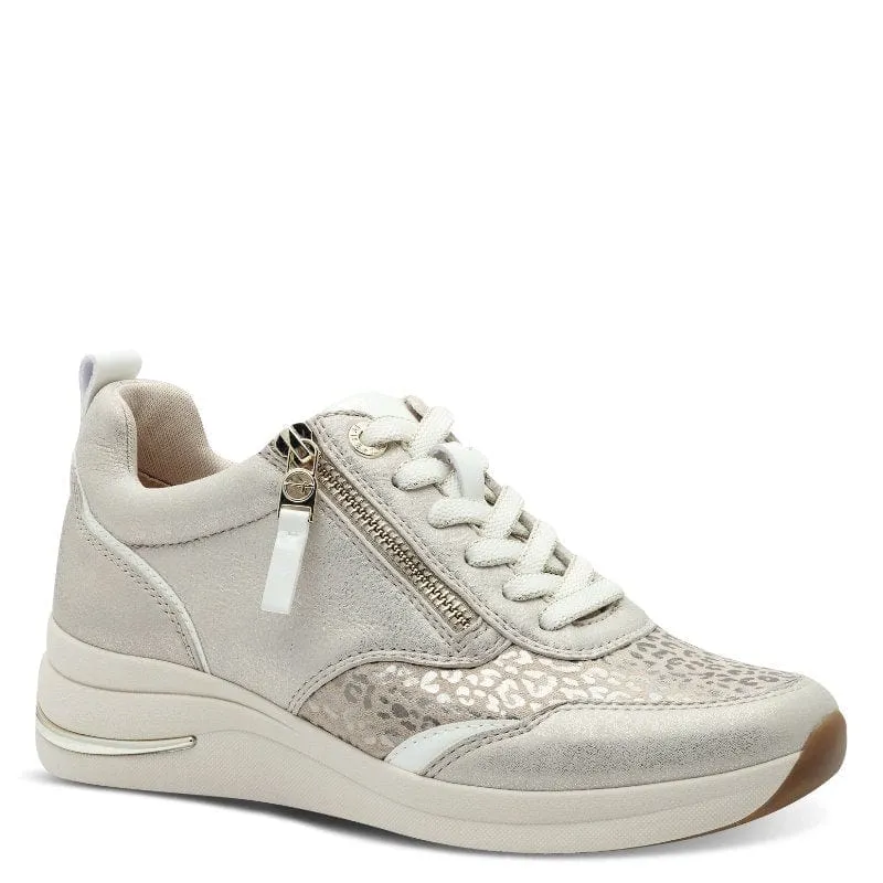 Tamaris Womens Beige Comfort Trainer 8-83714-43